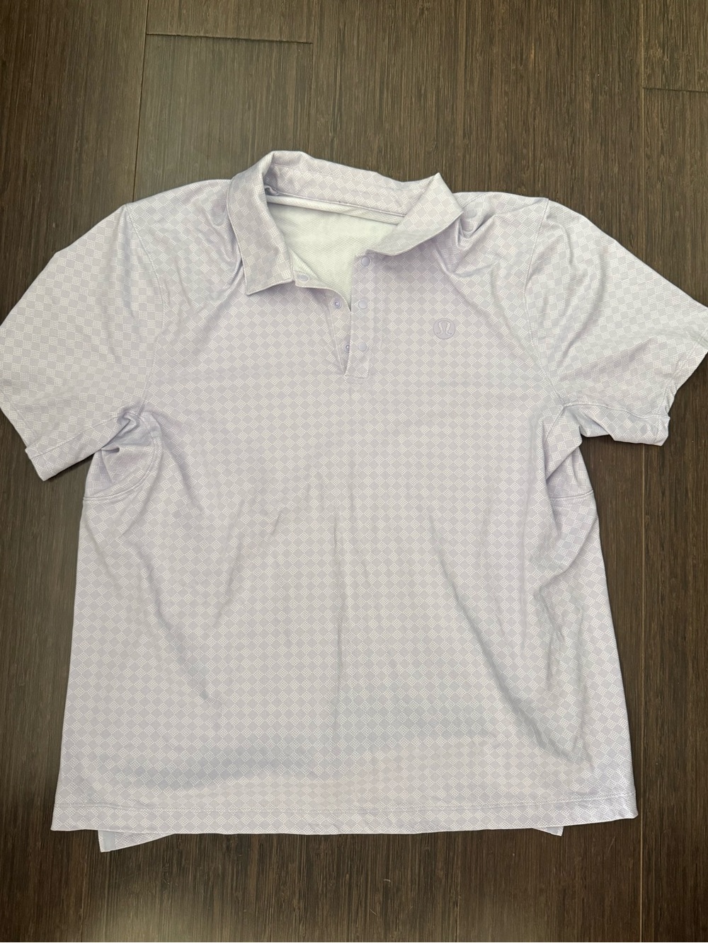 Men's Lululemon Light Lavender Polo Shirt